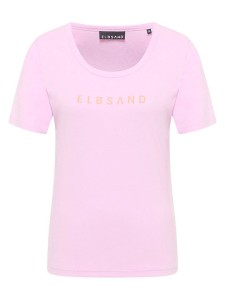 ELBSAND Koszulka "Loralie" w kolorze jasnoróżowym rozmiar: S