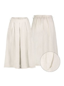 Eight2Nine Spódnica w kolorze beżowym rozmiar: S/M