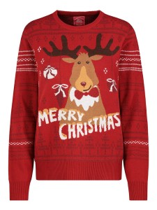 Sublevel Sweter w kolorze czerwonym rozmiar: M