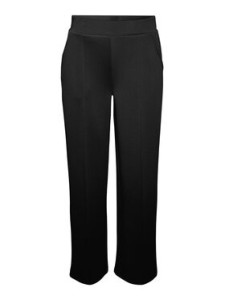 Vero Moda Spodnie materiałowe 10296830 Czarny Relaxed Fit