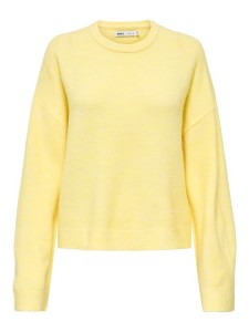 ONLY Sweter "Simoni" w kolorze żółtym rozmiar: S