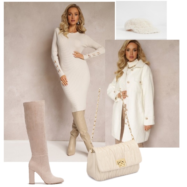 #Sukienka dzianinowa