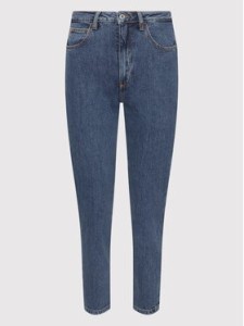 Guess Jeansy W2YA21 D4NH5 Niebieski Mom Fit