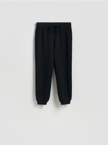 Joggery z modalem - czarny