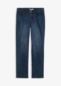 Jeansy ze stretchem, straight, mid waist
